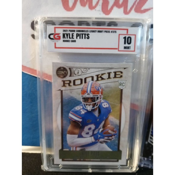 Kyle Pitts Graded Rookie & Rookie Relic Lot - Picture 3 of 6